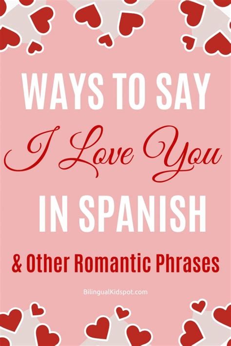Maybe you would like to learn more about one of these? How to Say "I Love You" in Spanish & Other Spanish ...