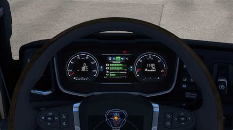 Scania NextGen Improved Dashboard ETS Euro Truck Simulator Mods American Truck