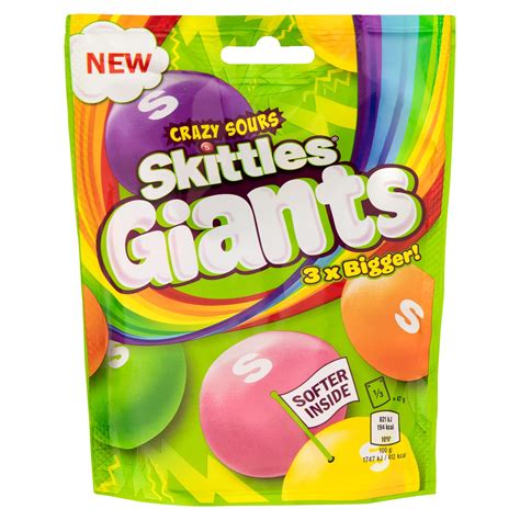 Skittles Giant Sour Pouch 152g Sweets And Multipacks Bandm Stores