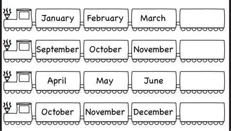Months Of The Year 1 Worksheet Free Printable Worksheets