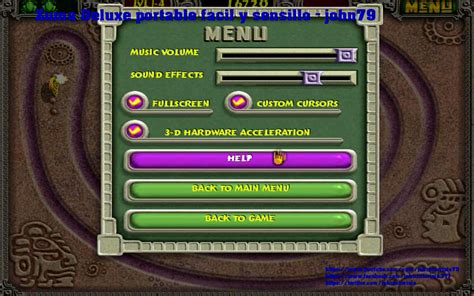 El enlace para descargar te llevará a la página web oficial de descarga del autor. johntutorials79 full: Zuma Deluxe instalar y jugar+descarga