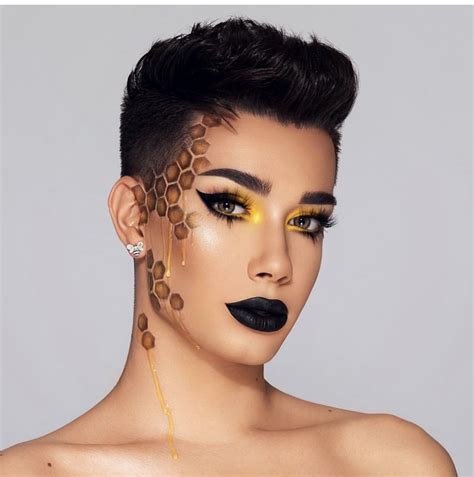 James charles is a 21 year old beauty influencer & makeup artist with a global reach of over 105 million followers. James Charles bee | Bee makeup, Creative makeup looks
