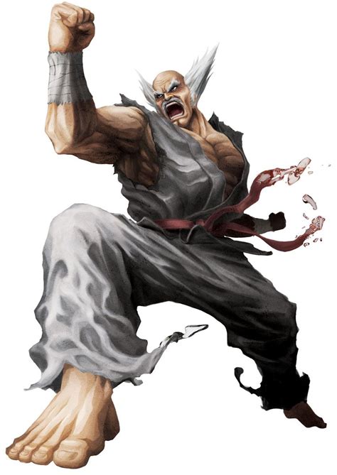 Discover Heihachi S Character And Art In Street Fighter X Tekken