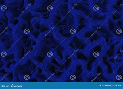 Blue Abstract Stone Texture Imitation Of Stone Erosion Weathering Of
