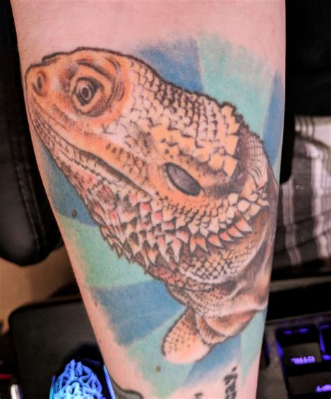 15 Bearded Dragon Tattoo Ideas Designs And Meanings Petpress