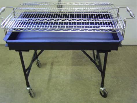 Charcoal Grill 2 Foot X 3 Foot Mobile Kitchen Systems