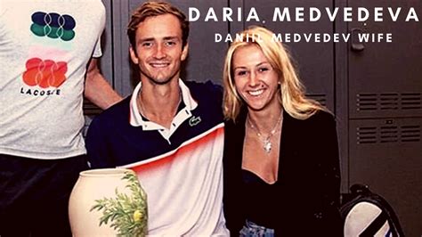 Daria Medvedeva Daniil Medvedev Wife Kids Career And Net Worth