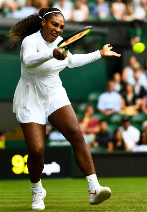 But serena williams has been consistently innovating and pushing conventions on this category for decades, since her training days in the early '90s. SERENA WILLIAMS at Wimbledon Tennis Championships in ...