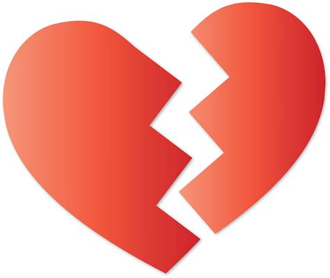Broken Heart Vector Clipart Image Free Stock Photo Public Domain