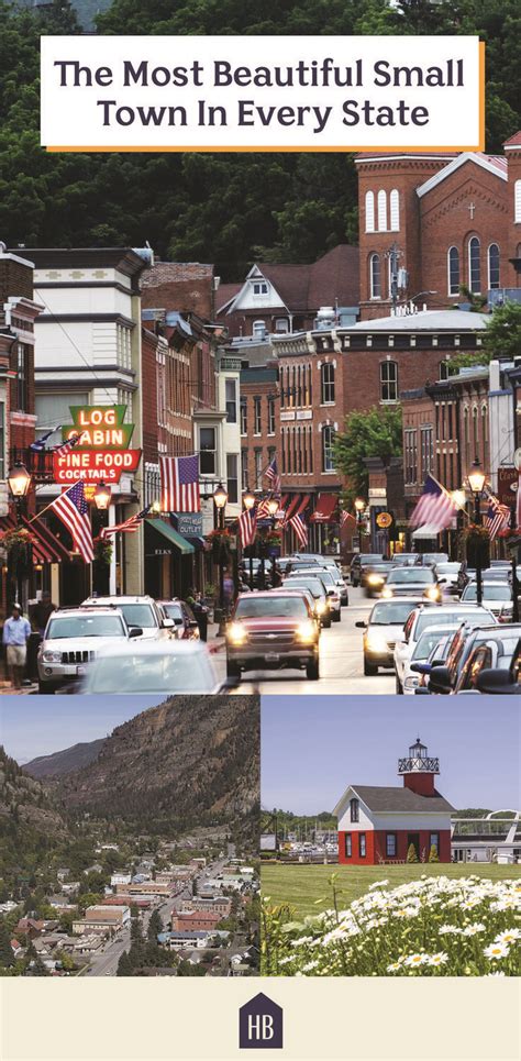 The Most Beautiful Small Towns In Every State Travel Destinations Places To Travel Vacation