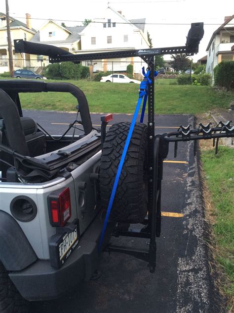 Hitch Mount Kayak Rack For Jeep Wrangler