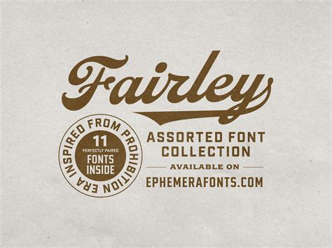 Fairley Font Collection By Ilham Herry On Dribbble