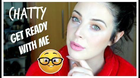 chatty get ready with me youtube