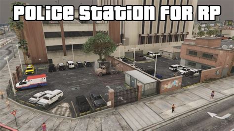 Police stations in gta v. GTA 5 Online - Police Station with All Police Vehicles for ...