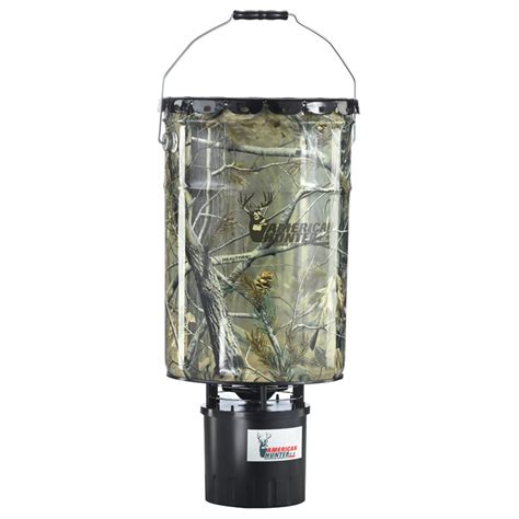 American Hunter 50 Lb Realtree Ap Camo Hanging Feeder 105042 Feeders