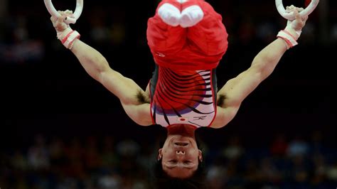 men s gymnastics kohei uchimura of japan wins gold