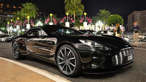 Aston Martin One 77 Driving Around In Monaco Youtube