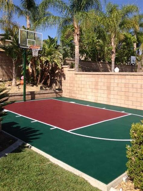 Outdoor Basketball Court Plan