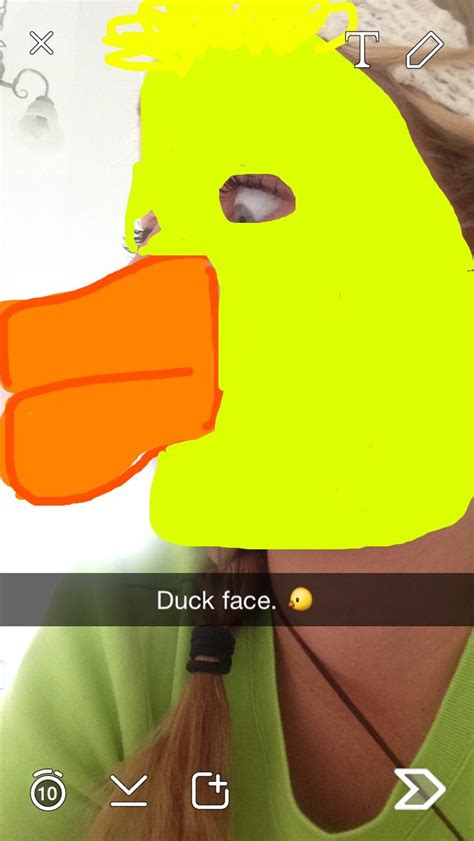 funny snap chats funny snaps duck face funny