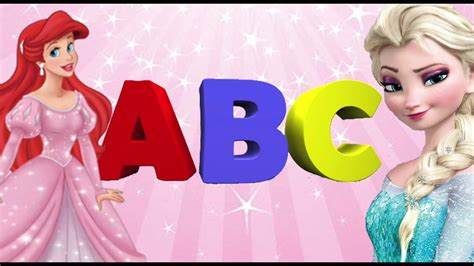 Abc Sing Along With Your Favorite Disney Characters Youtube