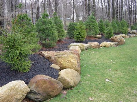 Ideas Landscaping With Rocks And Boulders Pictures Landscape Design