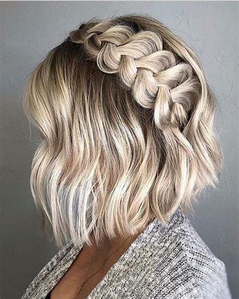 Quick Easy Braids For Short Hair Best Hairstyles For Women In 2020