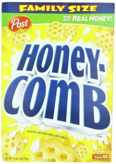 Post Honeycomb Breakfast Cereal Original Flavor 16 Ounce Pack Of 2