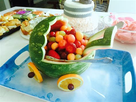 Watermelon Baby Carriage · How To Make A Fruit Salad · Recipes On Cut