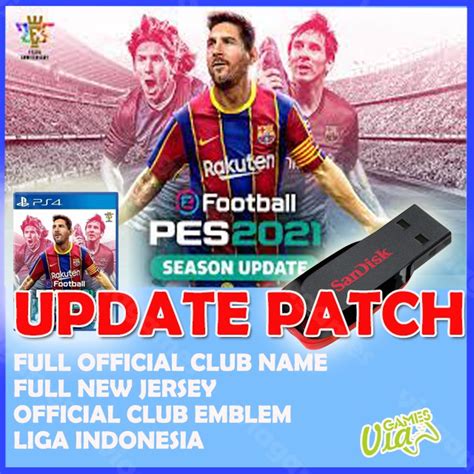 Patch PES 2021 / OPTION FILE PES 21 PS4 | Shopee Indonesia