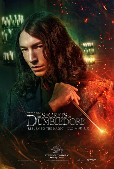 Character Posters For Fantastic Beasts The Secrets Of Dumbledore Show