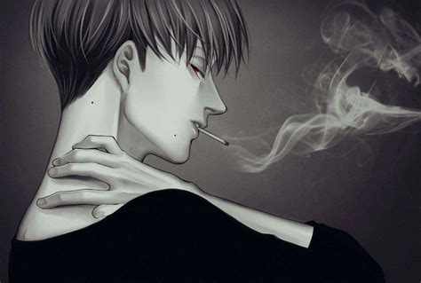 Anime Guy Smoking Pfp Sad Aesthetic Anime Boy Bochicwasure