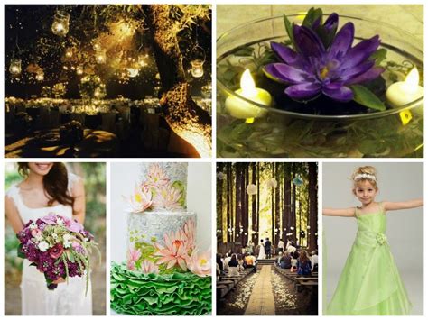 The Princess And The Frog Wedding Inspiration Board Swamp Style