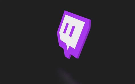 Twitch Logo 3d Model Cgtrader