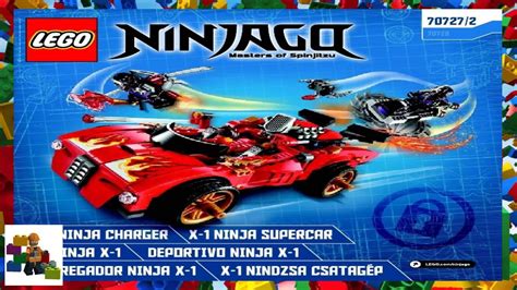 Lego Instructions Ninjago 70727 X 1 Ninja Charger Book 2 Youtube