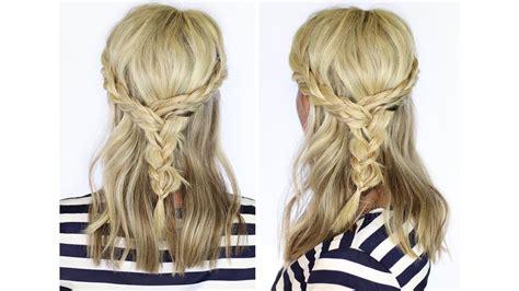 Or do you have any tips and styles to share? Beautiful Braid for Medium Length Hair - YouTube