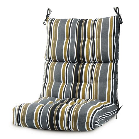 romhouse 1 2 4 pcs 44x21 inch outdoor chair cushion high back rocking chair cushions patio