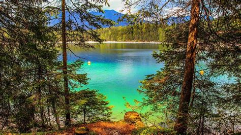 Eibsee Lake Wallpapers Wallpaper Cave