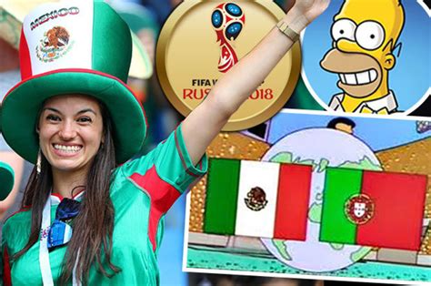 World Cup Mexico Fans Think Simpsons Has Predicted World Cup Final
