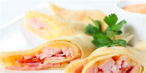 Recette Crêpes jambon fromage facile