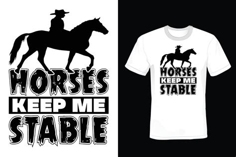 Horse T Shirt Design Vintage Typography 10771135 Vector Art At Vecteezy