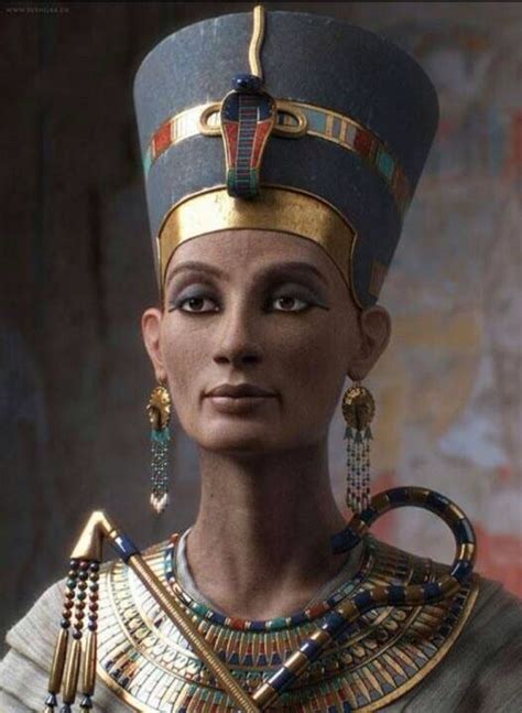 Wonderful Reconstruction Of Queen Nefertiti Egyptian Queen Nefertiti