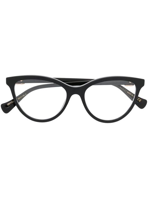 gucci eyewear cat eye optical glasses farfetch
