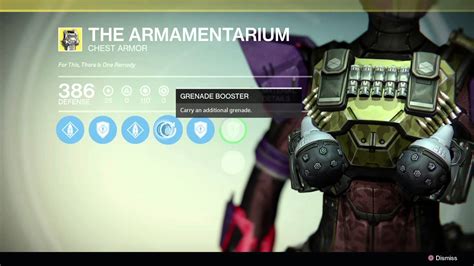 Destiny Titan Exotic Chest Armor The Armamentarium Youtube