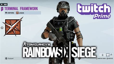 Lesion Twitch Prime Bundle Rainbow Six Siege Youtube