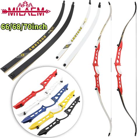 66 68 70inch Archery Takedown Recurve Bow 20 40lbs Alloy Handle