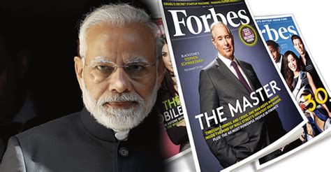 Narendra Modi Features In Forbes The Worlds Most