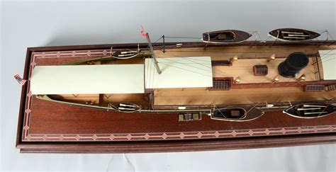 Lot Detail Corsair Steam Yacht Model Ship