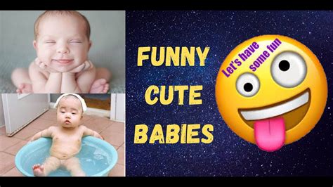 Try Not To Laugh With Funny Baby Video Best Baby Funny Videos Youtube