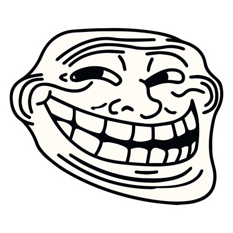 Coolface Trollface Meme 21462111 Vector Art at Vecteezy