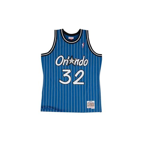 Mitchell And Ness Nba Orlando Magic Shaquille Oneal 1994 95 Blue